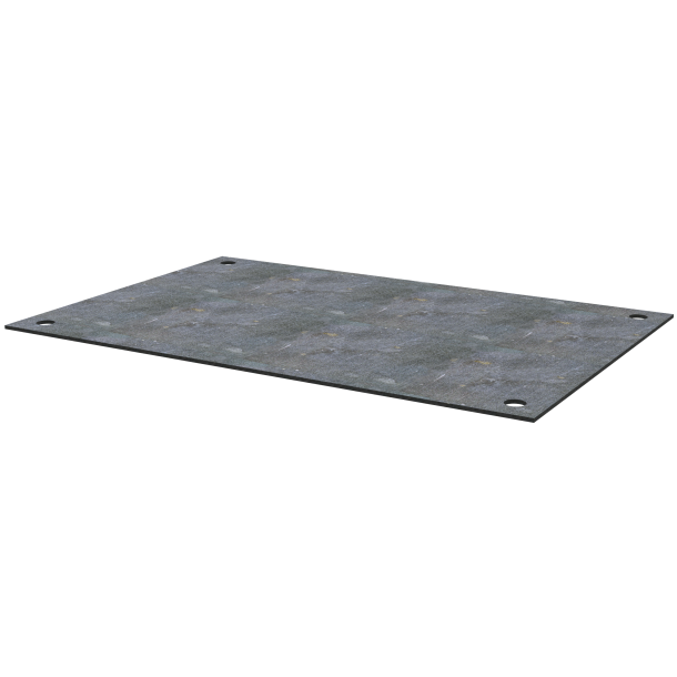 Steel drive-over plates | sheet thickness: 20 mm | Dimensions: 2.00 m x 2.00 m